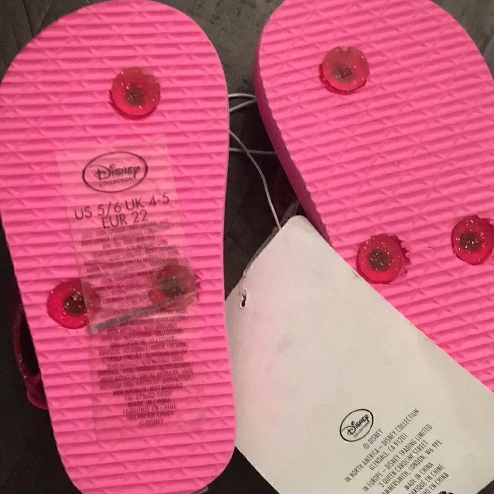 New Disney Pink sandals